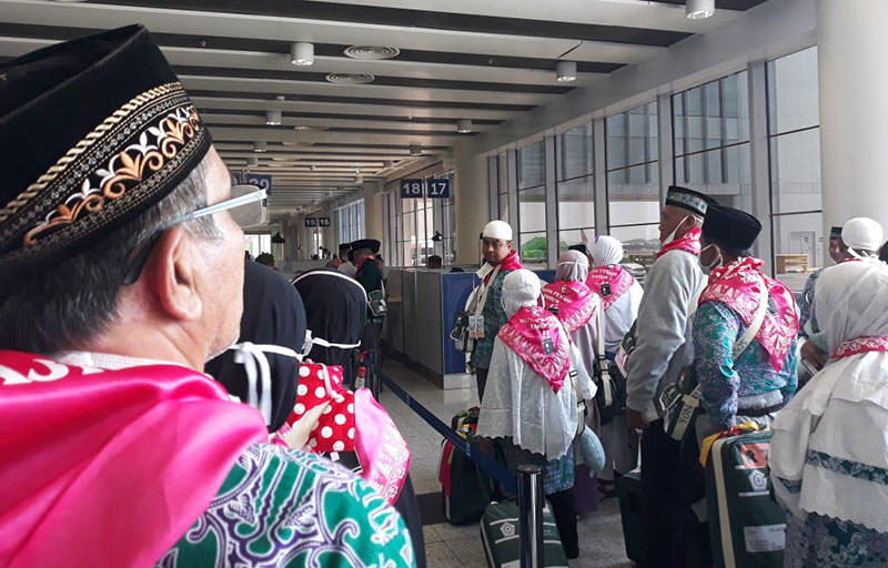 Jamaah Asal Pekanbaru Tiba di Madinah