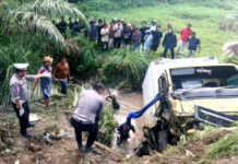 Tabrakan Beruntun di Jalintim Pelalawan, Suami Istri Tewas