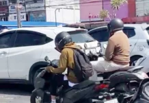 Jalan Rusak di Pekanbaru, Lubang di HR Soebrantas Bikin Pengendara Waswas